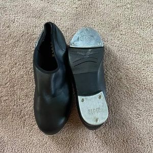Black tap shoes